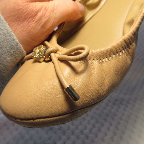 Vince Camuto Blush leather ballet flats Women's Size 7 - Picture 2 of 13